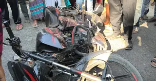 পাবনায় ট্রাকের চাপায় মোটরসাইকেল চালক নিহত
